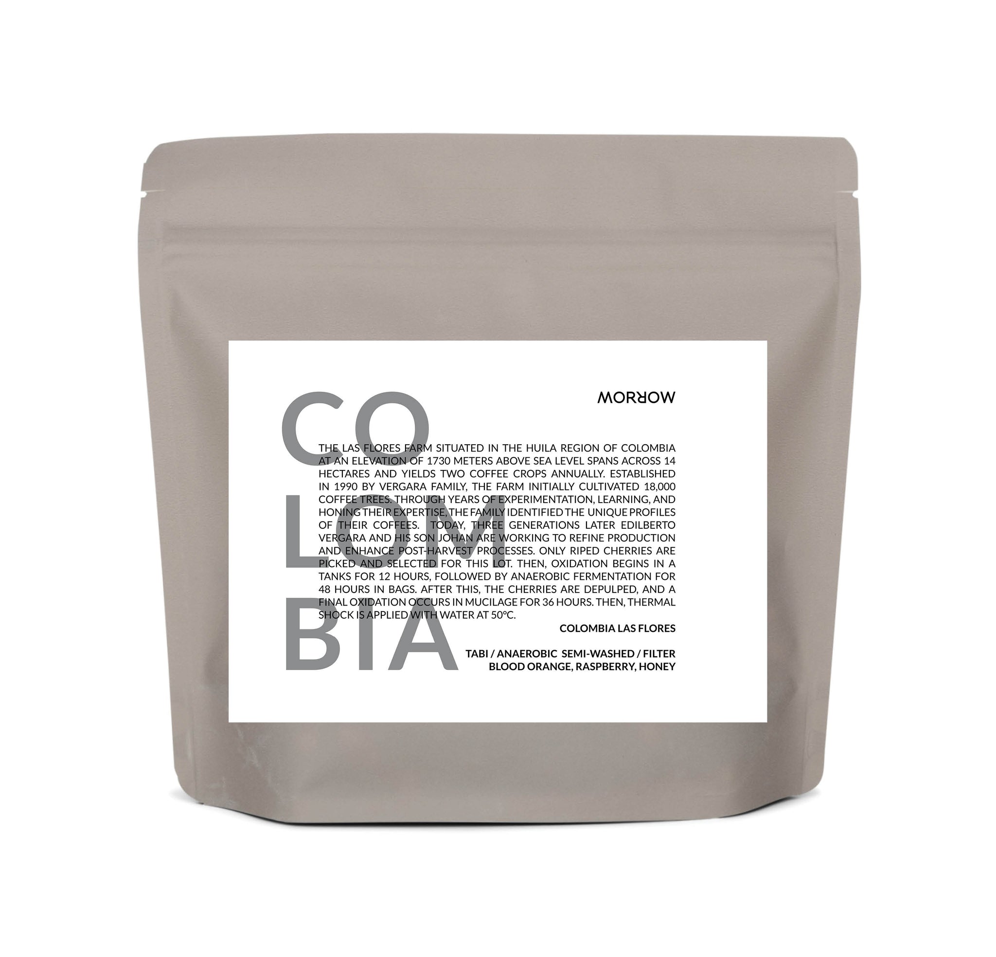 COLOMBIA LAS FLORES - FILTER (ANAEROBIC, THERMAL SHOCK)