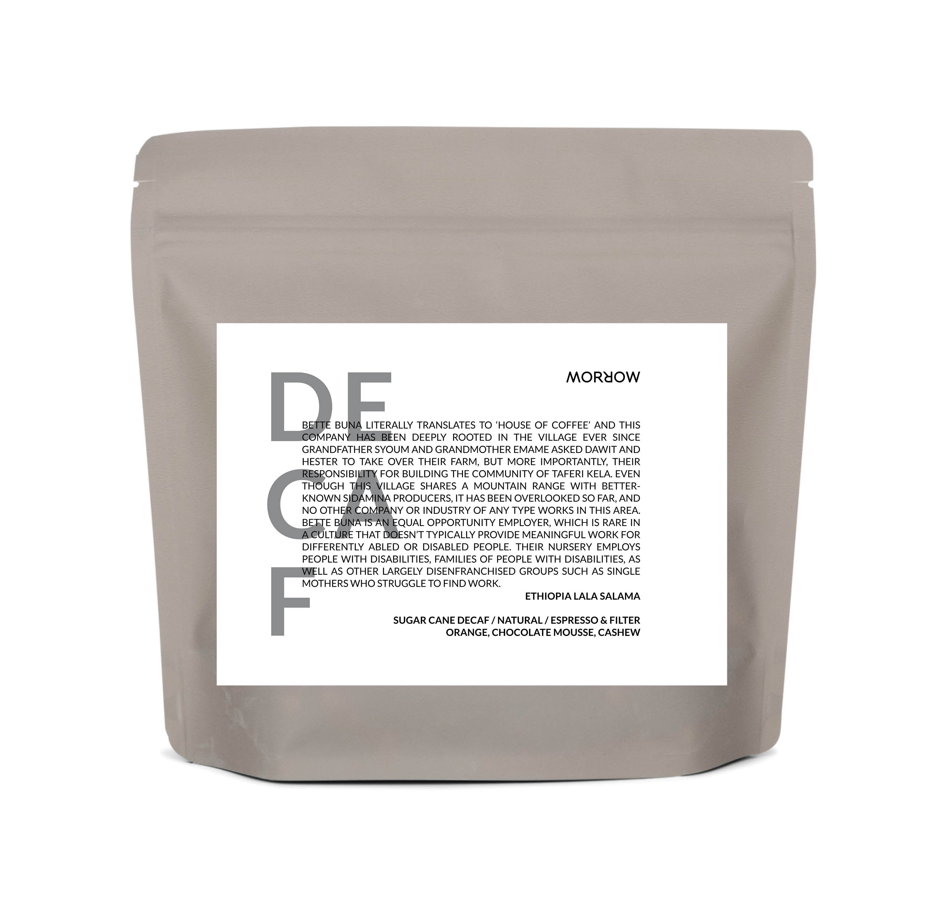 Photo of ETHIOPIA LALA SALAMA (DECAF) - FILTER & ESPRESSO