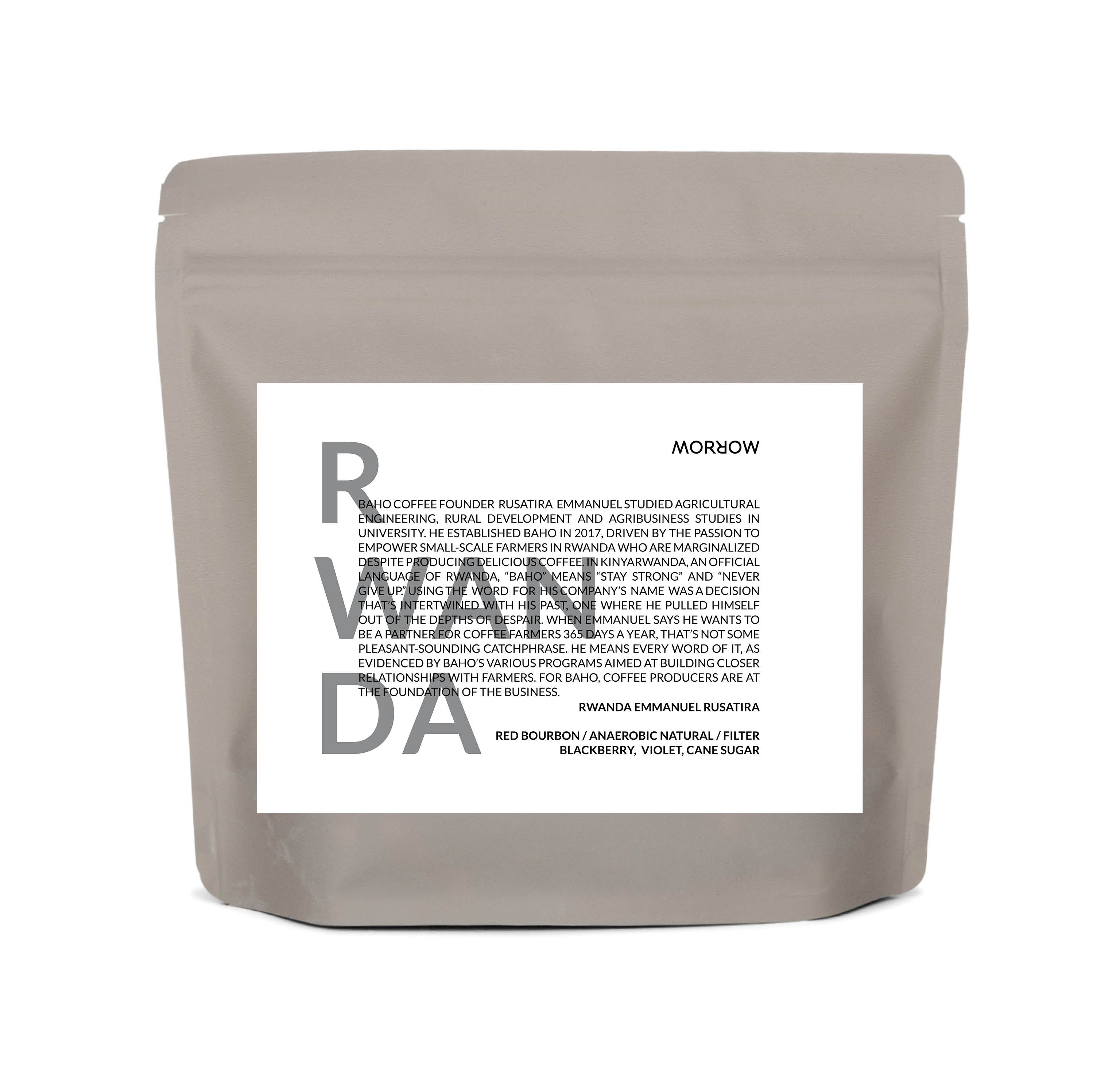 Photo of RWANDA EMMANUEL RUSATIRA - FILTER (ANAEROBIC NATURAL)